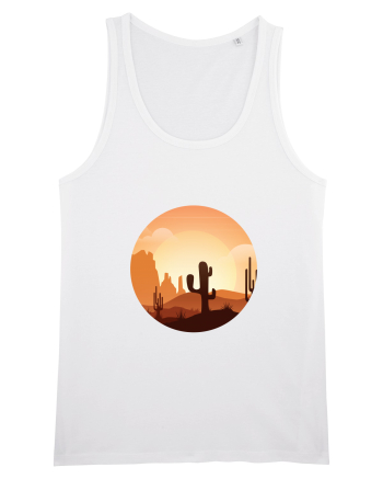 Desert Cactus White