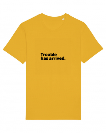Trouble has arrived. (negru) Spectra Yellow