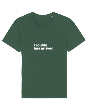 Trouble has arrived. (alb) Bottle Green