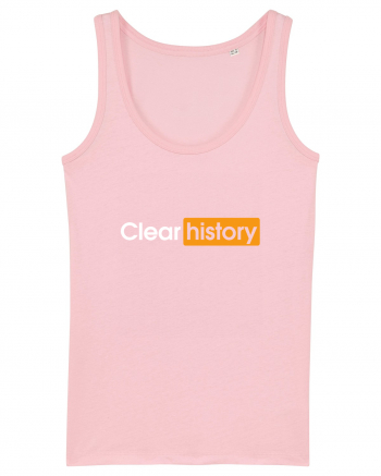Clear history Cotton Pink
