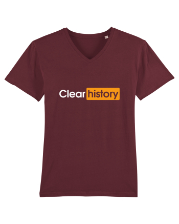 Clear history Burgundy