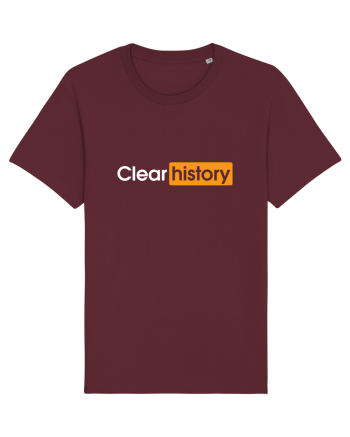 Clear history Burgundy