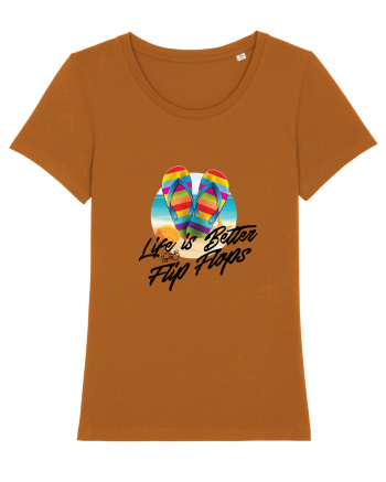 Summer Flip Flops Roasted Orange