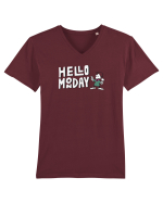 luni Tricou mânecă scurtă guler V Bărbat Presenter