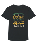 Mihail si Gavril - pentru el Tricou mânecă scurtă guler larg Bărbat Skater