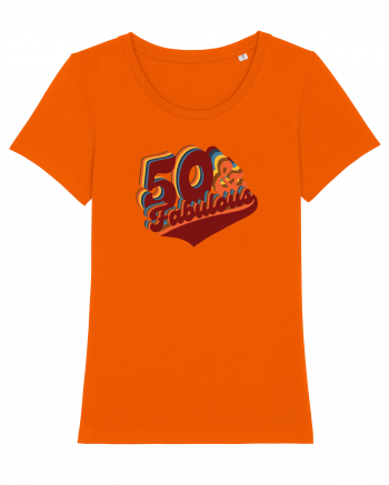 Zi De Nastere.50 De Ani  Bright Orange