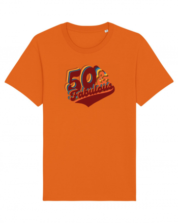 Zi De Nastere.50 De Ani  Bright Orange