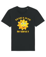 Sa fie o zi cu soare in suflet Tricou mânecă scurtă Unisex Rocker