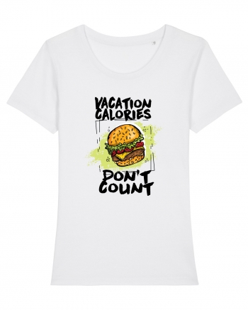 Vacation Calories Burger White