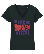 Halloween Tricou mânecă scurtă guler V Damă Evoker