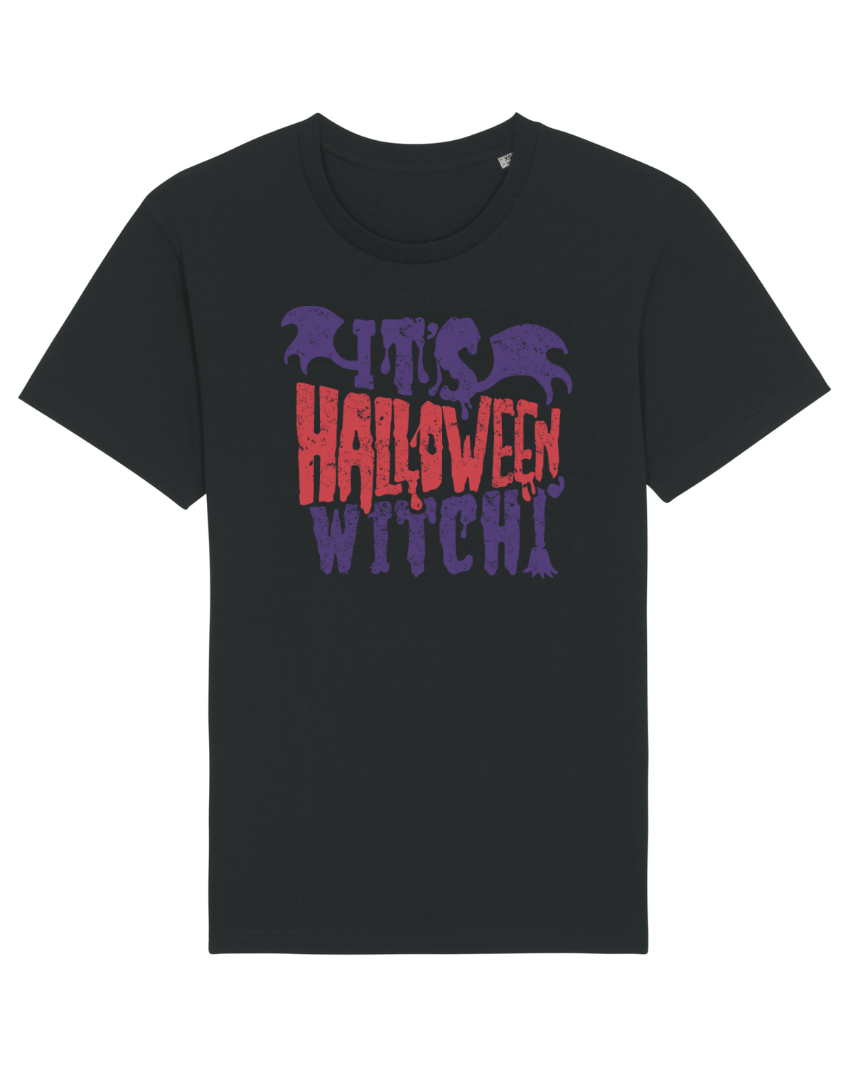 Tricou mânecă scurtă Unisex Rocker Black