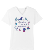 Vrajitoare Speciala Tricou mânecă scurtă guler V Bărbat Presenter
