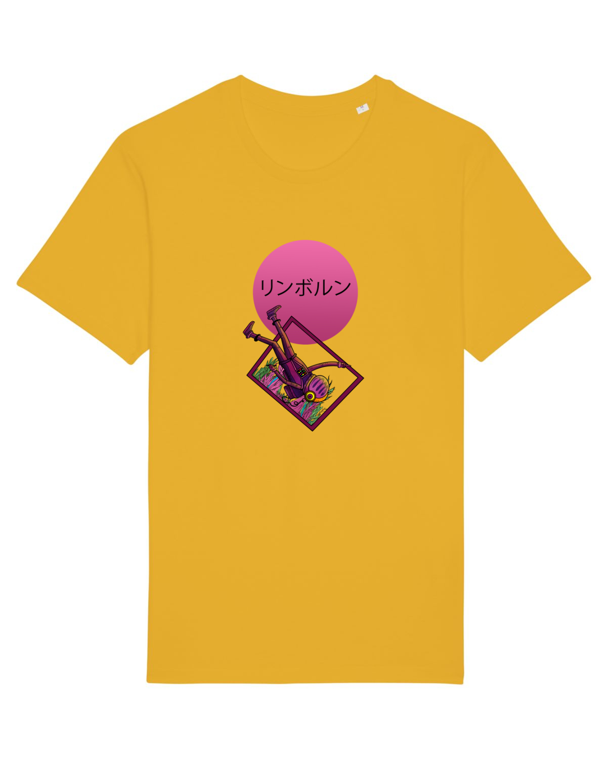 Tricou mânecă scurtă Unisex Rocker Spectra Yellow