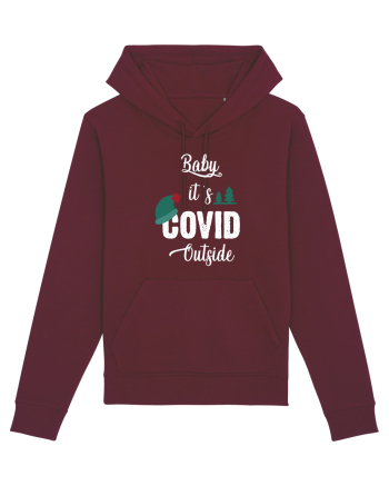 Baby is COVID Outside Burgundy