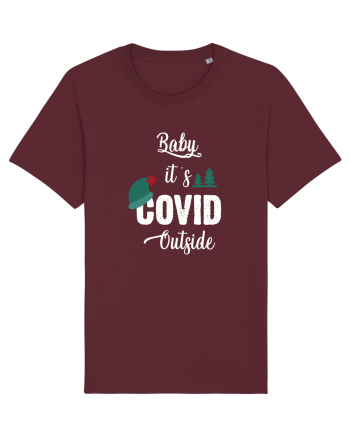 Baby is COVID Outside Burgundy