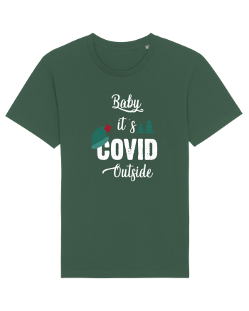Baby is COVID Outside Bottle Green