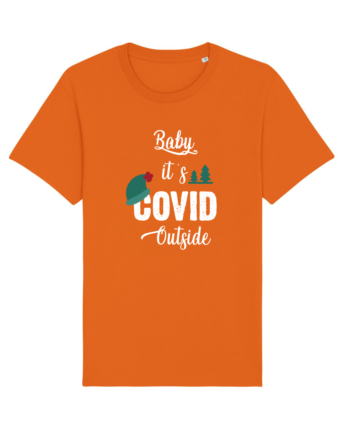 Tricou mânecă scurtă Unisex Rocker Bright Orange
