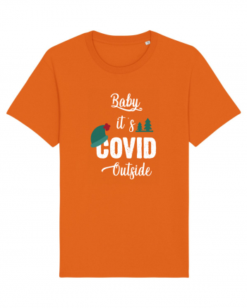 Baby is COVID Outside Bright Orange