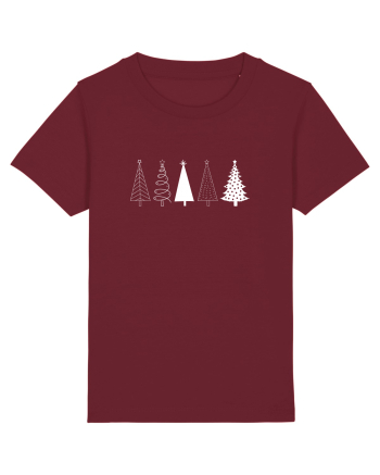 Christmas Tree Burgundy