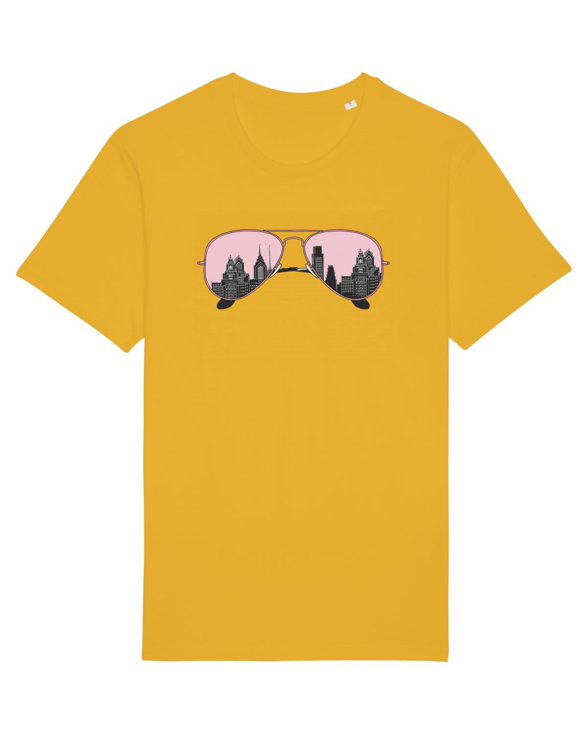 Tricou mânecă scurtă Unisex Rocker Spectra Yellow