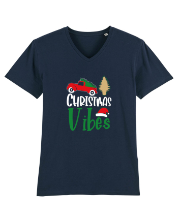 Christmas Vibers French Navy
