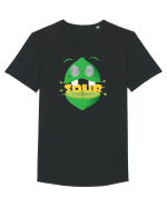 Sour Lime Tricou mânecă scurtă guler larg Bărbat Skater