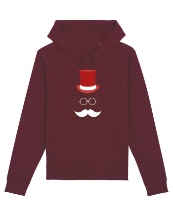 Hipster Santa Burgundy