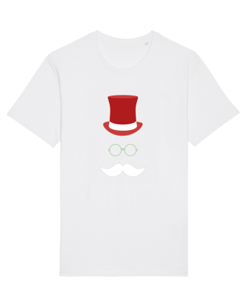 Hipster Santa White