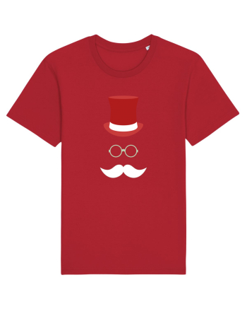 Hipster Santa Red