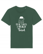 Dear Santa I Really Tried Tricou mânecă scurtă Unisex Rocker