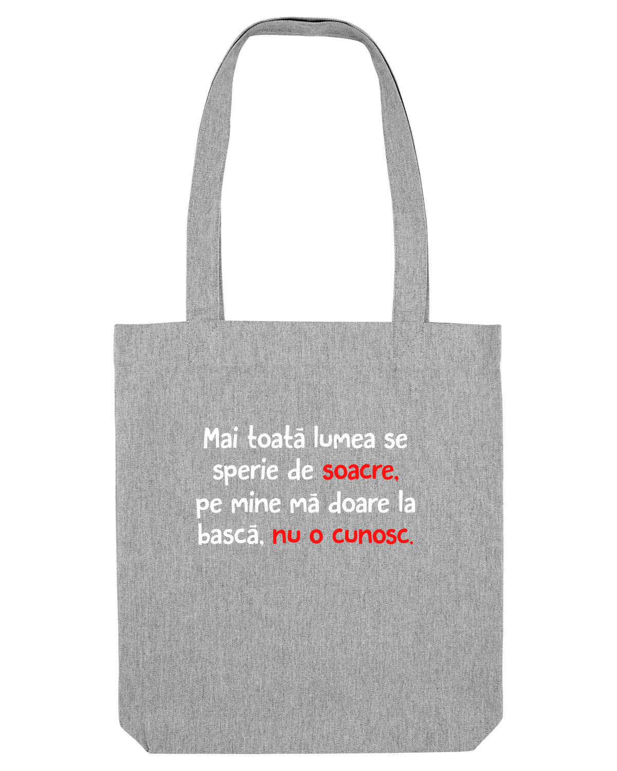 Sacoșă textilă Heather Grey