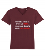 Nu îmi cunosc soacra Tricou mânecă scurtă guler V Bărbat Presenter