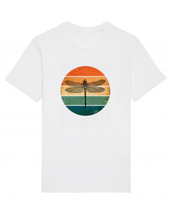 Retro Dragonfly White