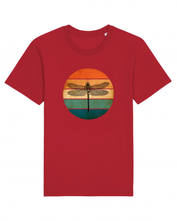 Retro Dragonfly Red