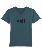 #elf Tricou mânecă scurtă guler V Bărbat Presenter