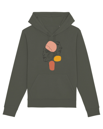 Line Faces Khaki