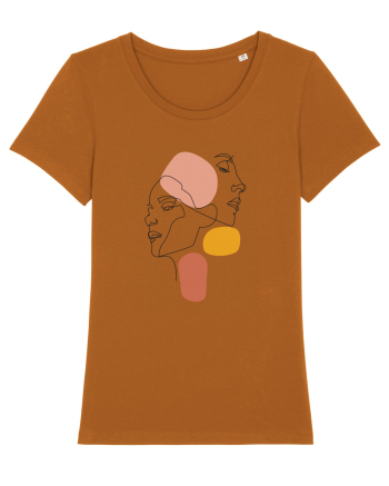 Line Faces Roasted Orange