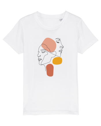 Line Faces White