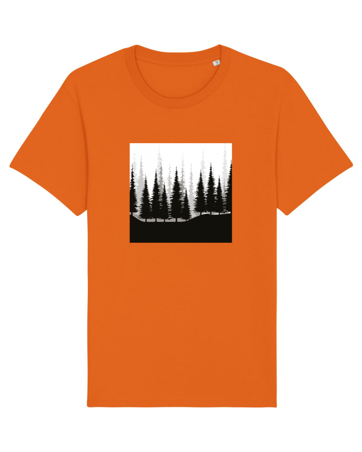 Tricou mânecă scurtă Unisex Rocker Bright Orange