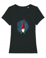 Gnomish Tricou mânecă scurtă guler larg fitted Damă Expresser