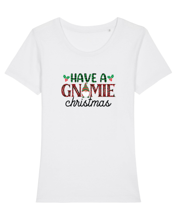 Have a Gnomie Christmas White