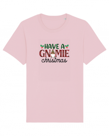 Have a Gnomie Christmas Cotton Pink