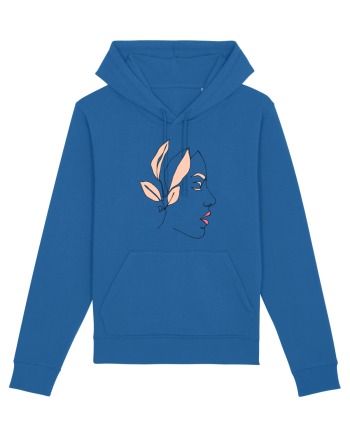 Leaf Girl Royal Blue
