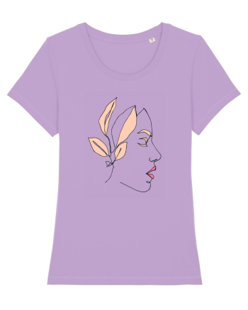 Leaf Girl Lavender Dawn