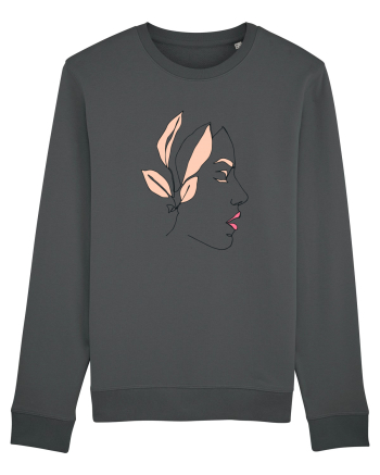 Leaf Girl Anthracite