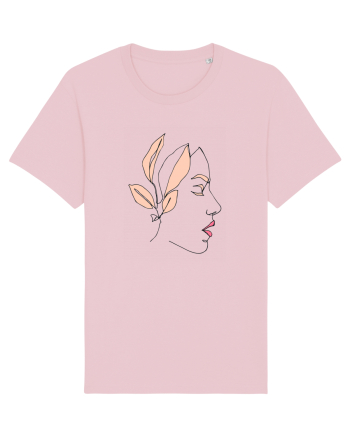 Leaf Girl Cotton Pink