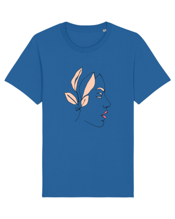 Leaf Girl Royal Blue