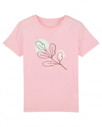 Leaf Cotton Pink