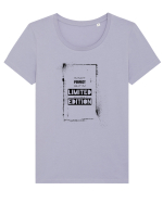 Limited Edition Tricou mânecă scurtă guler larg fitted Damă Expresser