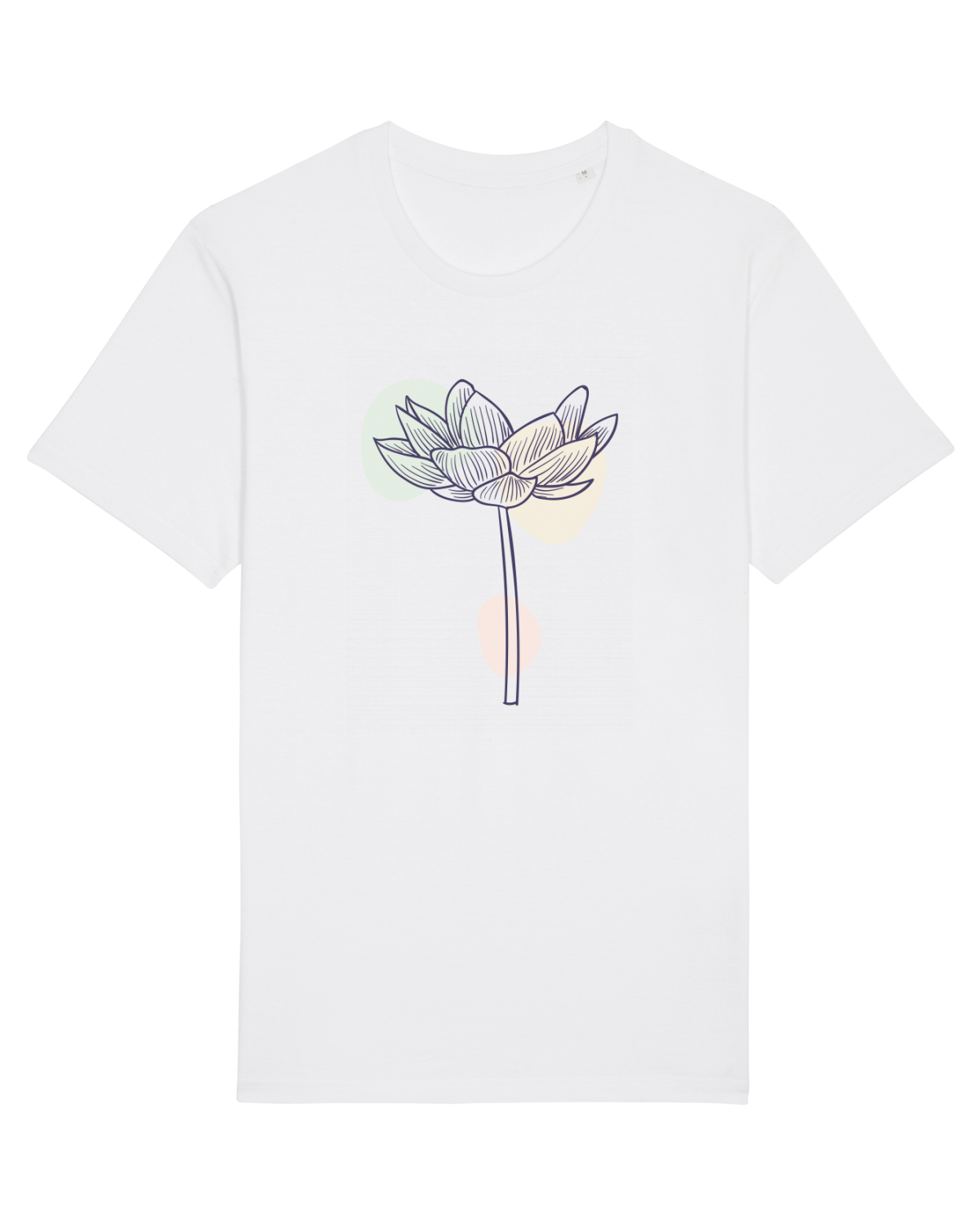 Tricou mânecă scurtă Unisex Rocker White